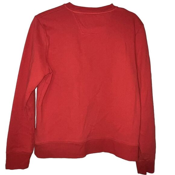 Calvin Klein Jeans Sweatshirt‎ Wmn’s Sz M Bright Red Brand Graphic Casual - Picture 6 of 9